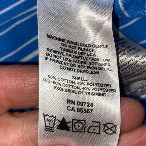 Columbia Omni Wick Polo Mens Size Small Blue Beach Fishing Work Sport Shirt - Picture 6 of 11